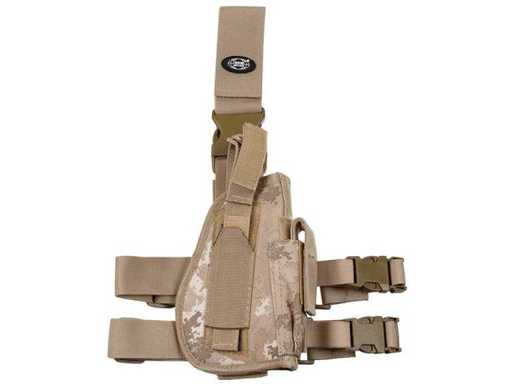 Toc pentru picior de pistol, dreapta, vegetato desert (R14) (6x)