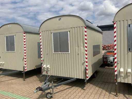 2020 Weiro Holzbau Bauwagen Rasant 350 Schaft trailer