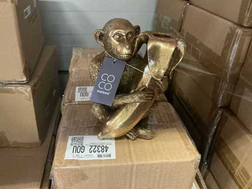 Lot Coco Maison Banana Candle Holder H15cm (34x)