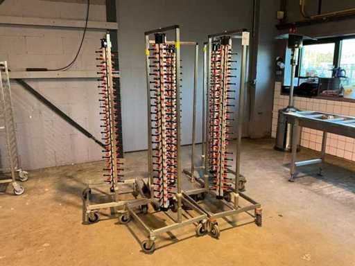 Stojak na talerze (5x)