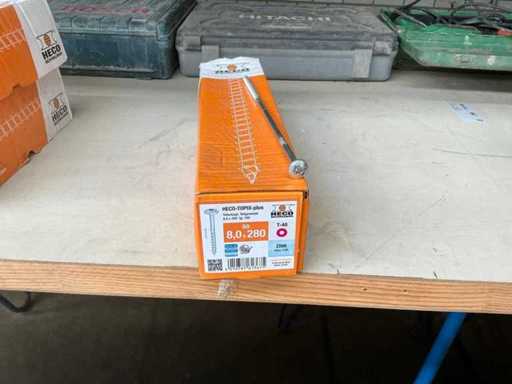 Heco topix Tellerkopschroef 8,0x280