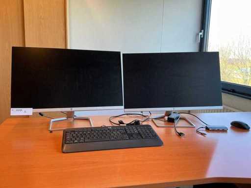 Moniteur HP 27F (2x)
