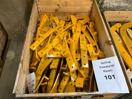 Rumptstad steunplaat risterblad