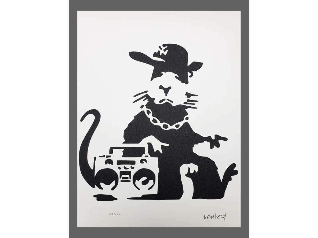 Banksy - Rat Rap - Lithographie
