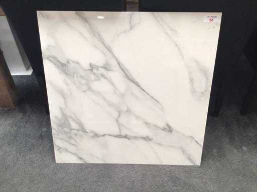 Kutahya Calacatta Gepolijst 80x80 cm Tegel 122,88 m²