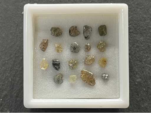 Diamant brut 5,04 carats de qualité supérieure