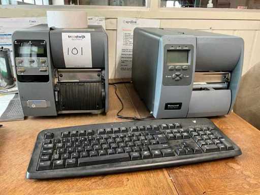 Maszyna drukarska i etykietująca (2x)