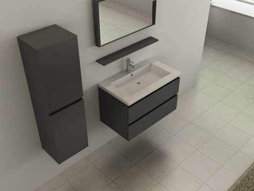 Badmeubelset - Vonato - 0 - 1-Persoons 80 cm