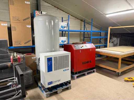 Kompressor-Trockner-Speichertank