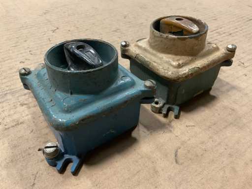 Vintage-Marineschalter (2x)