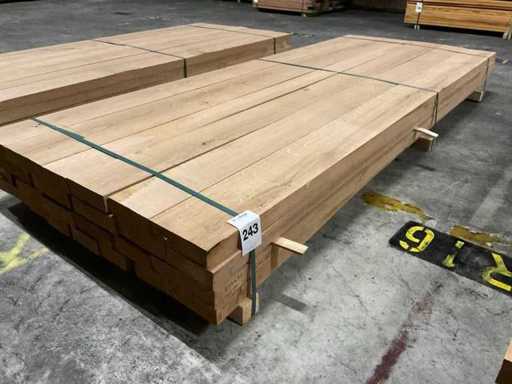 Europees eiken planken voorgeschaafd 50 mm ca. 0,513 m³