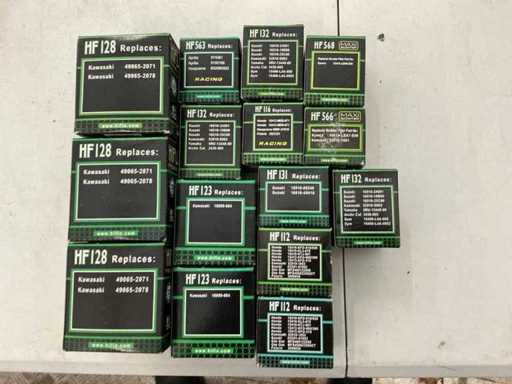 Partij Diverse waaronder,Moto oliefilters