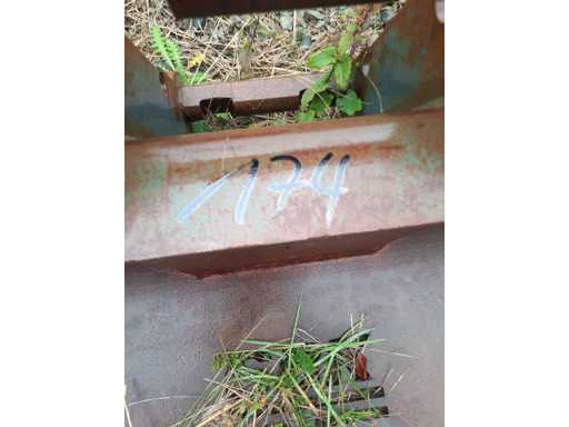 Attache de l’excavatrice de la rame de lest SBK 