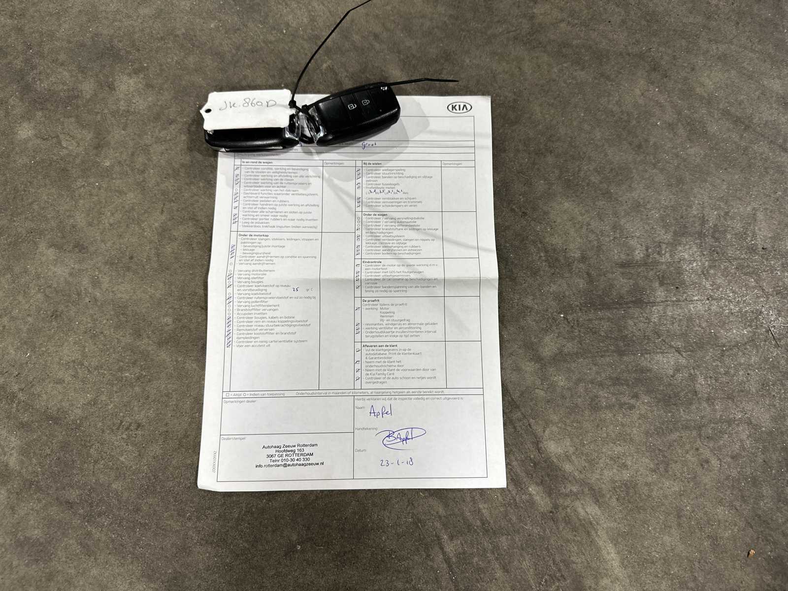 Kia Picanto 1.0 CVVT DynamicLine 69pk 2016 (Origineel-NL), JK-860-D