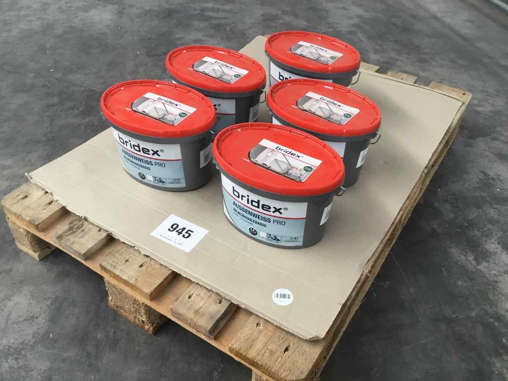 Exterior wall paint 4 liters (5x)