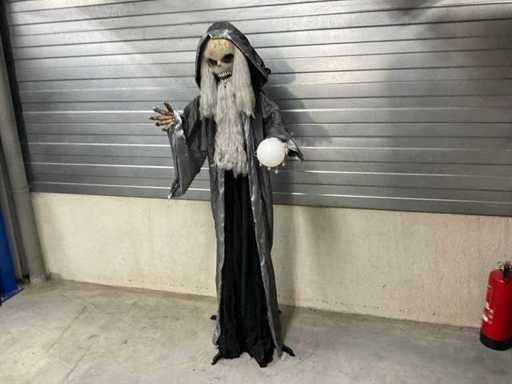 Sorcier animatronique d’Halloween