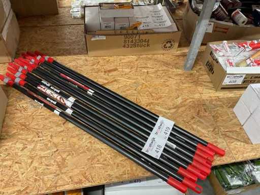 3x teleskopischer Farbstiel