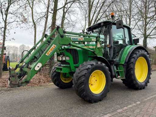2002 John Deere 6120 Vierwielaangedreven landbouwtractor