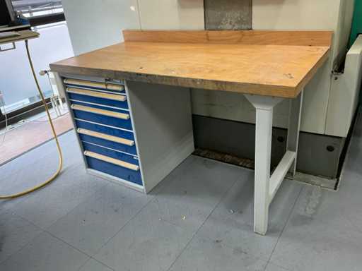 Établi avec contenu