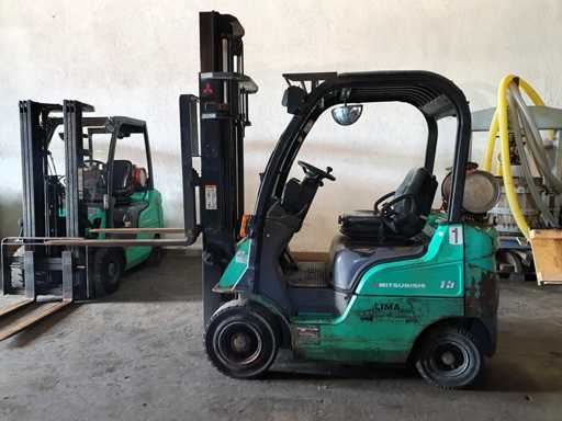 Mitsubishi FG15N Gas Powered Forklift