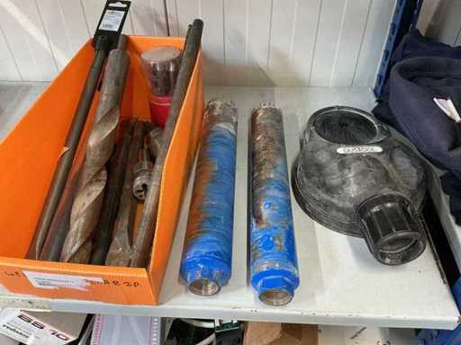 Charge verschiedener Handwerkzeuge