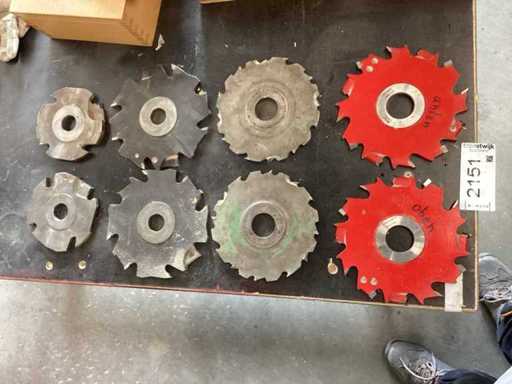 Beaucoup de rainures d’ajustement mixtes (4x)