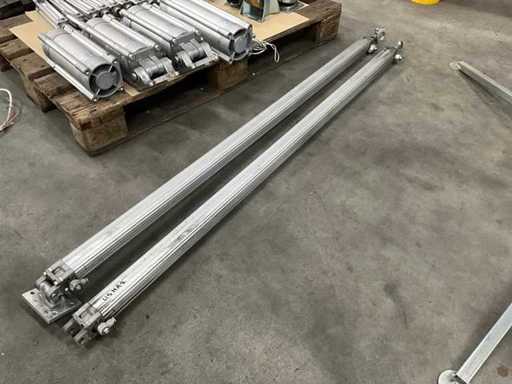 Rexroth 0670 Pneumatische cilinder (2x)