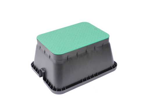 10x Irritec Rechthoekige Afsluitput Ventielkasten met Deksel