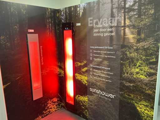 Sunshower One L 185x33x10cm Doccia Solare