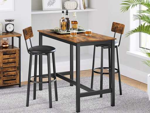 Barstoelen, set van 2, gestoffeerde stoelen