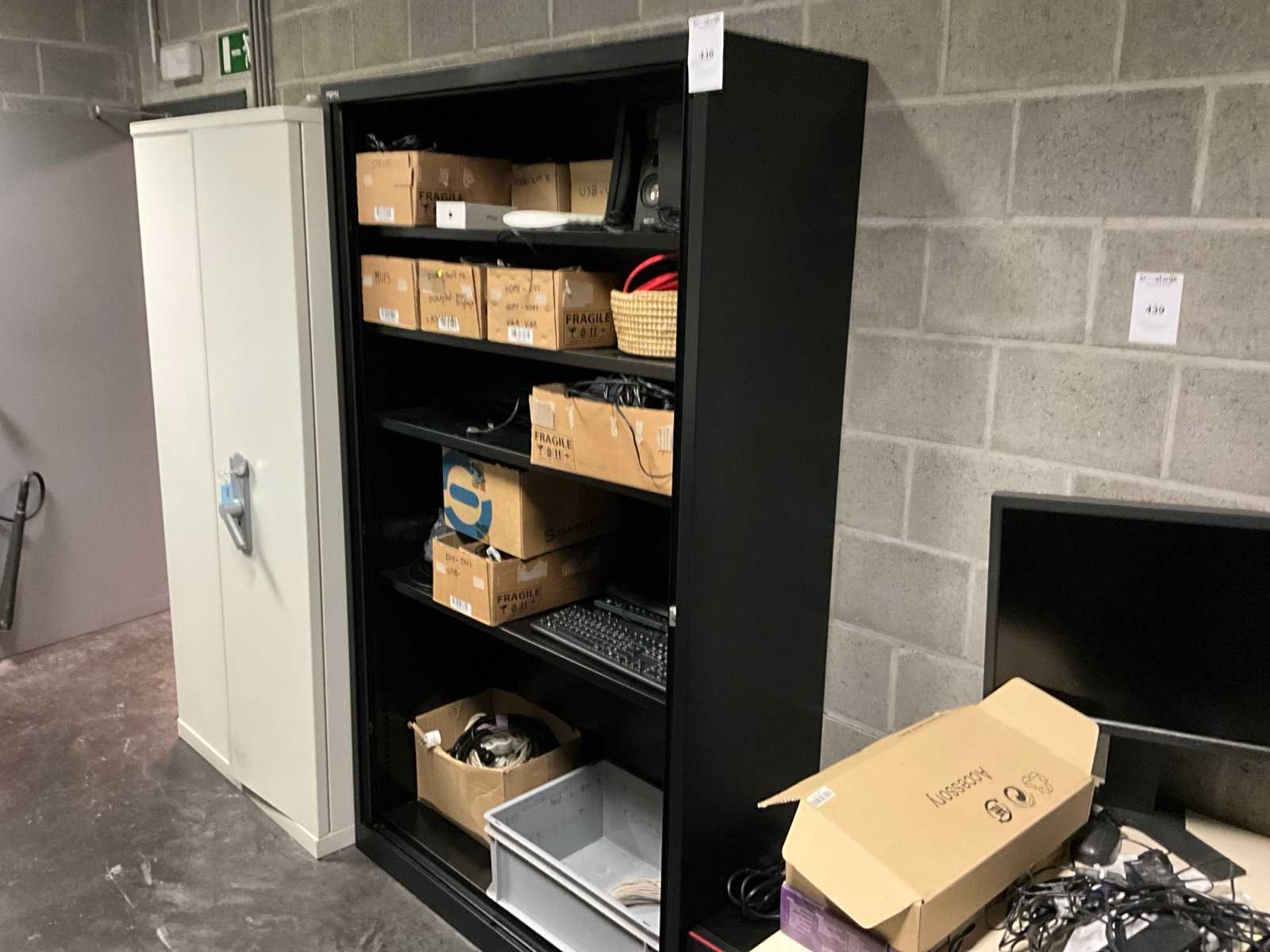 Large batch of IT cables and accessories (first floor)