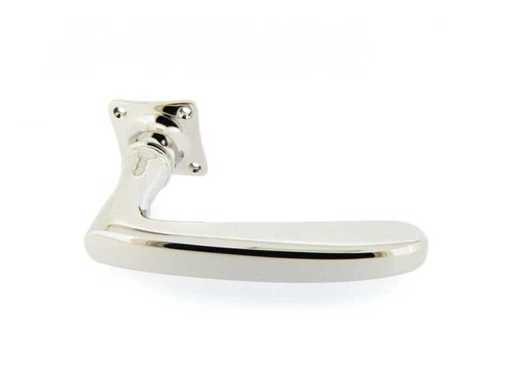 (50x) Poignée de porte Allemagne - Nickel Shinny - A-2485