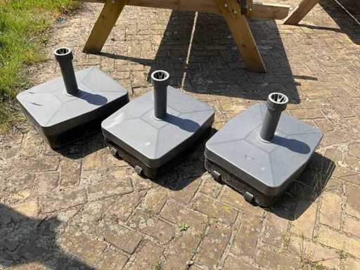 Parasol base (3x)