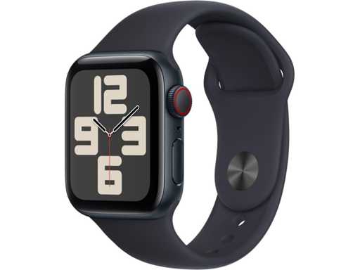 Apple - SE - Smartwatch GPS + Midnight Alluminio