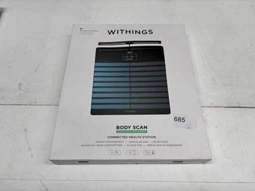 Escaneo corporal de la Báscula Inteligente de Withings