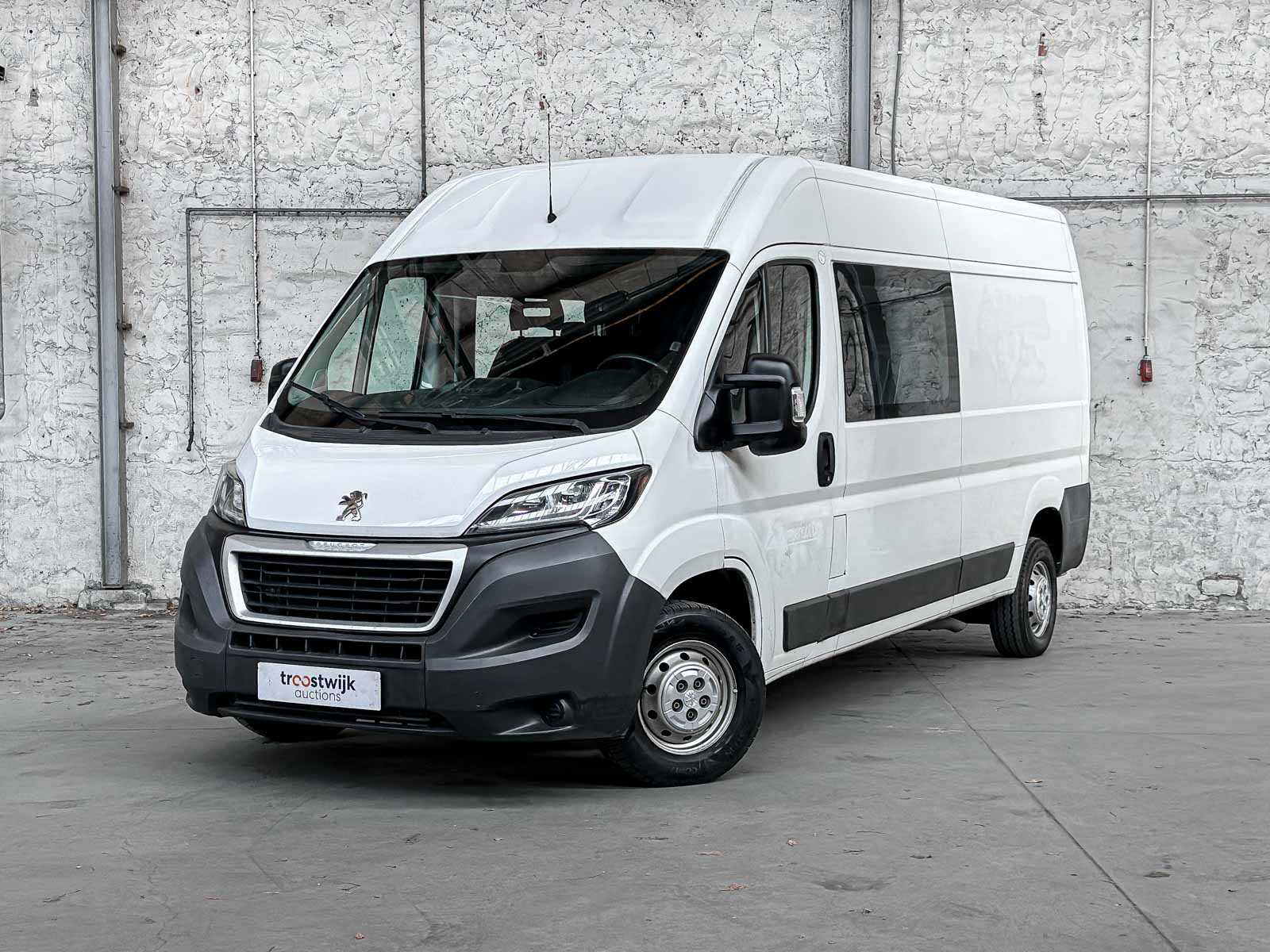Peugeot Boxer 335 2.2 HDI L3H2 XR 150pk 2016 7-Persoons Bedrijfswagen, V-584-GT