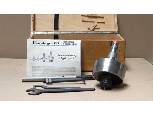 HENNINGER MILLING SPINDLE TYPE 814 Milling and turning tools