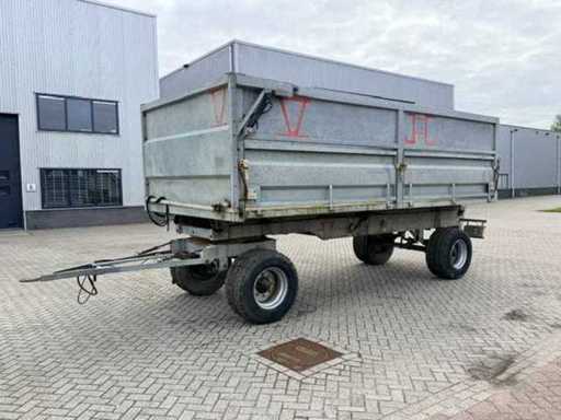 2012 Glas Constr. 120 containerbak Landbouwwagen