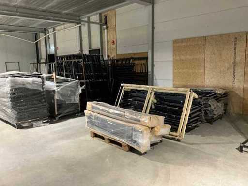 Acier pour socles de lit batch