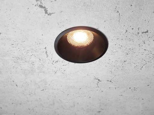 GU10 Luminaire encastré avec douille (100x)