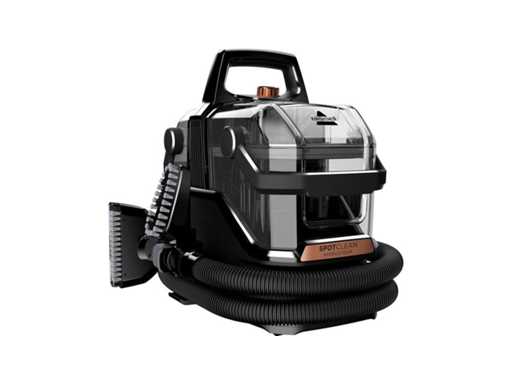 BISSELL SpotClean HydroSteam Pro Draagbare Vlekkenreiniger - Met HydroSteam Technologie - Tapijtreiniger & Stoomreiniger voor Bank, Auto & Matras - Carpet Cleaner Apparaat - Incl. Wieltjes & 2 Borstels - Reinigingsmachine - Zetelreiniger - 3700N