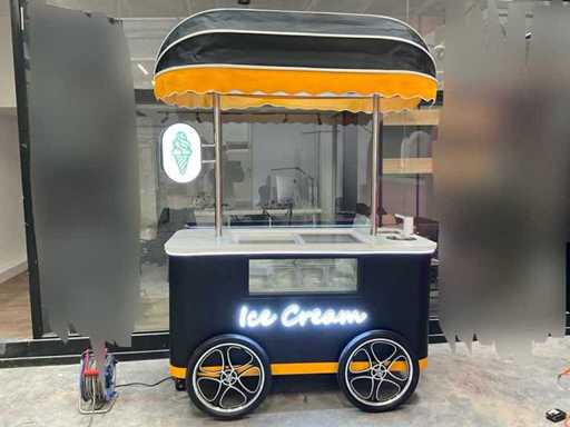 Mobile Ice Cream Trolley - Unused