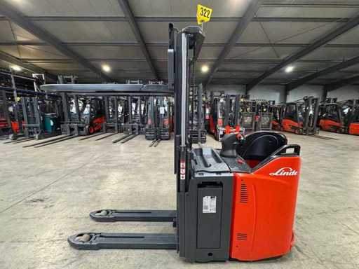 2021 Service + UVV 02/2027 Linde D12SP 1.200kg Initiële hefstapelaar Palletwagen Mier 3.959 uur