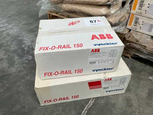 ABB Fix-o-Rail 150 Zekeringkast (2x)