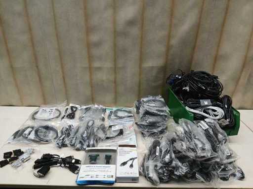 Marche miste (Inline, LogiLink, Manhattan, PNY, TE Connectivity, ecc.) - HDMI, DisplayPort, USB, VGA, DVI, adattatori seriali, cavi di rete e AV - Vari cavi e adattatori per computer -