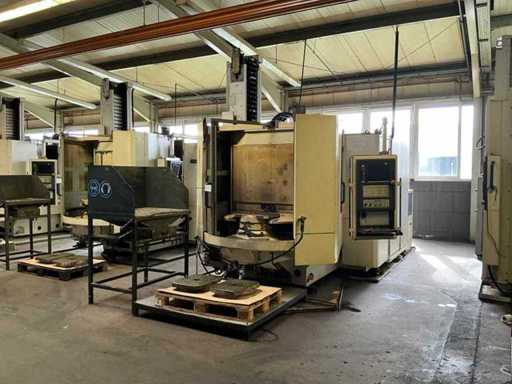 HELLER MC 16 CNC poziomego, czteroosiowego centrum obróbki – defekt