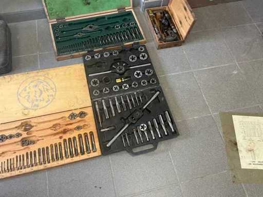 Gewinde- und Gewindeschnitt-Set (3x)