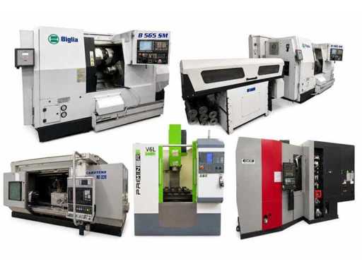 4-axis horizontal machining centers with automatic tool changer and pallets
