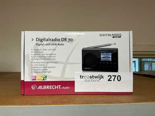 Albrecht Audio DR70 DAB+ Radio
