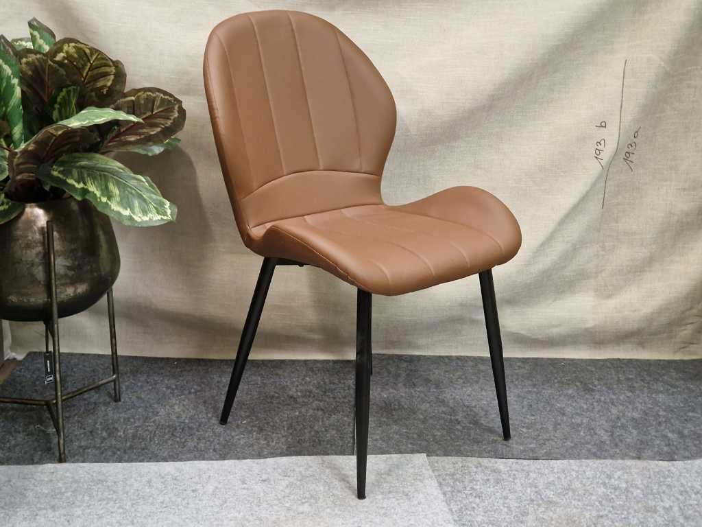 Phoenix Brown PU - Dining Chair (4x)